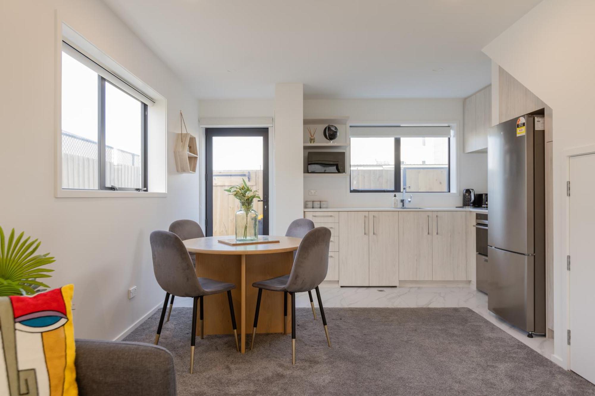 Luxury 2 Bedroom Townhouse By Hagley Park In Cbd Christchurch Exterior foto